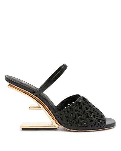 fendi first leather sandal|women fendi sandals clearance.